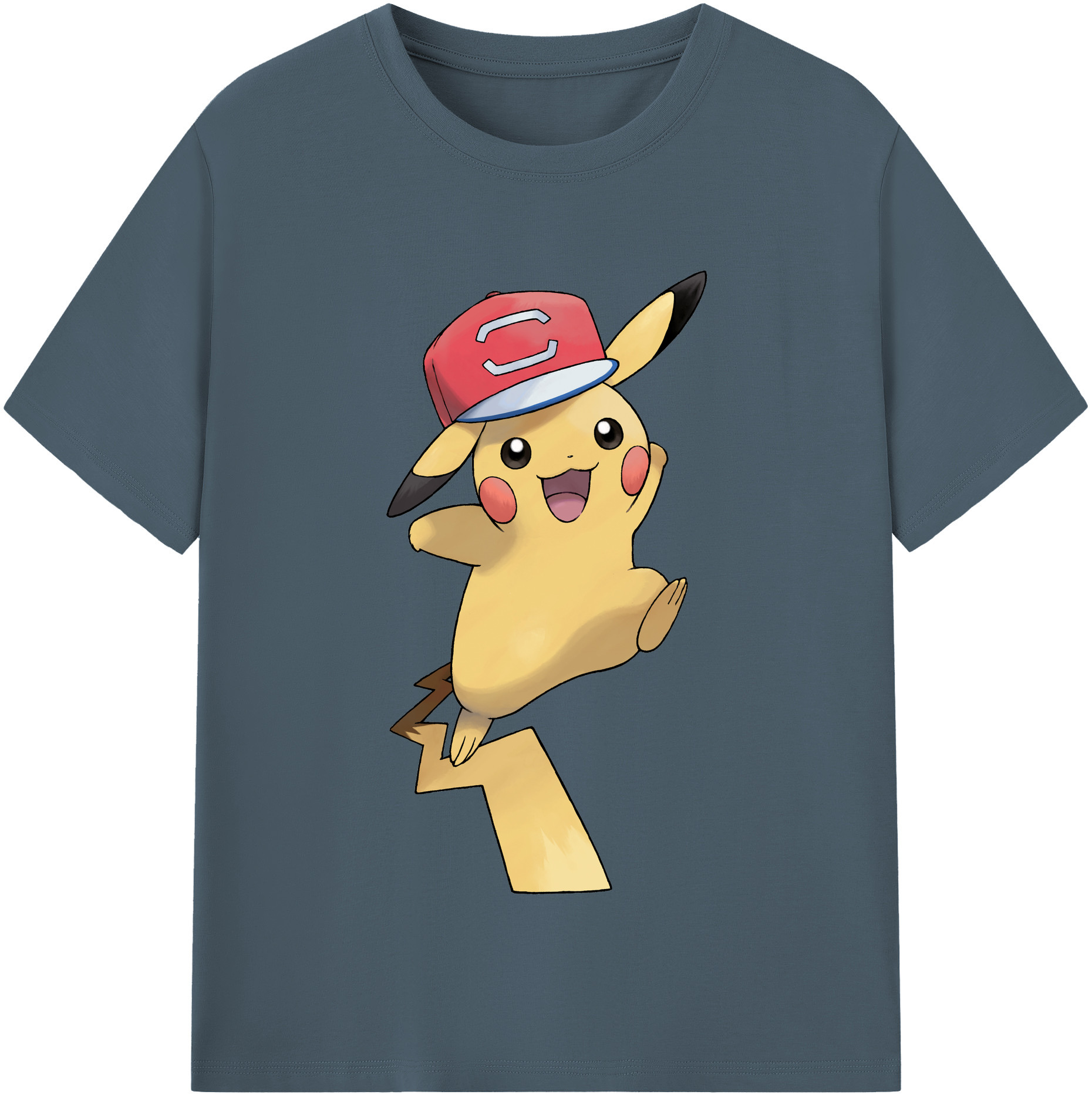 （画像用） ポケットモンスター Pokémon 綿100％半袖Tシャツ（フロントプリント）